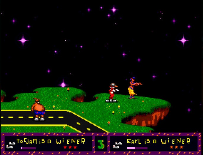 ToeJam & Earl - Ajude os simpáticos aliens em um game super
