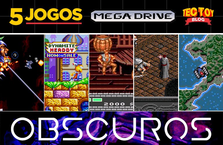 Top Five 5 Jogos Original Mega Drive