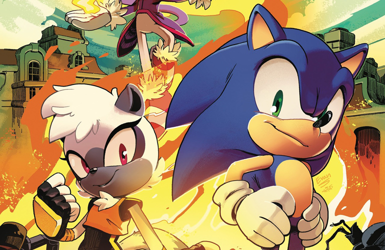 Nova personagem chamada Tangle será apresentada nas HQs de Sonic!
