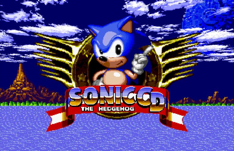 Sonic CD' o primeiro jogo em formato (CD) lançado para o 'Sega CD' som de  alta qualidade e cenários expandidos além de cenas (Cgs) (16Bits) mais  completo porém não muito lembrado pois