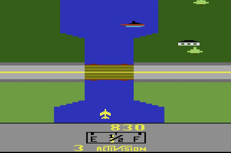 Fita De Atari Jogo De Aviao