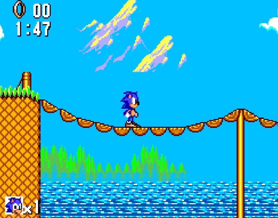 Sonic The Hedgehog: Green Hill Zone 1-3 Walkthrough 